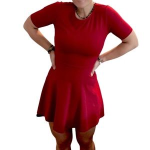 Simple Red Dress